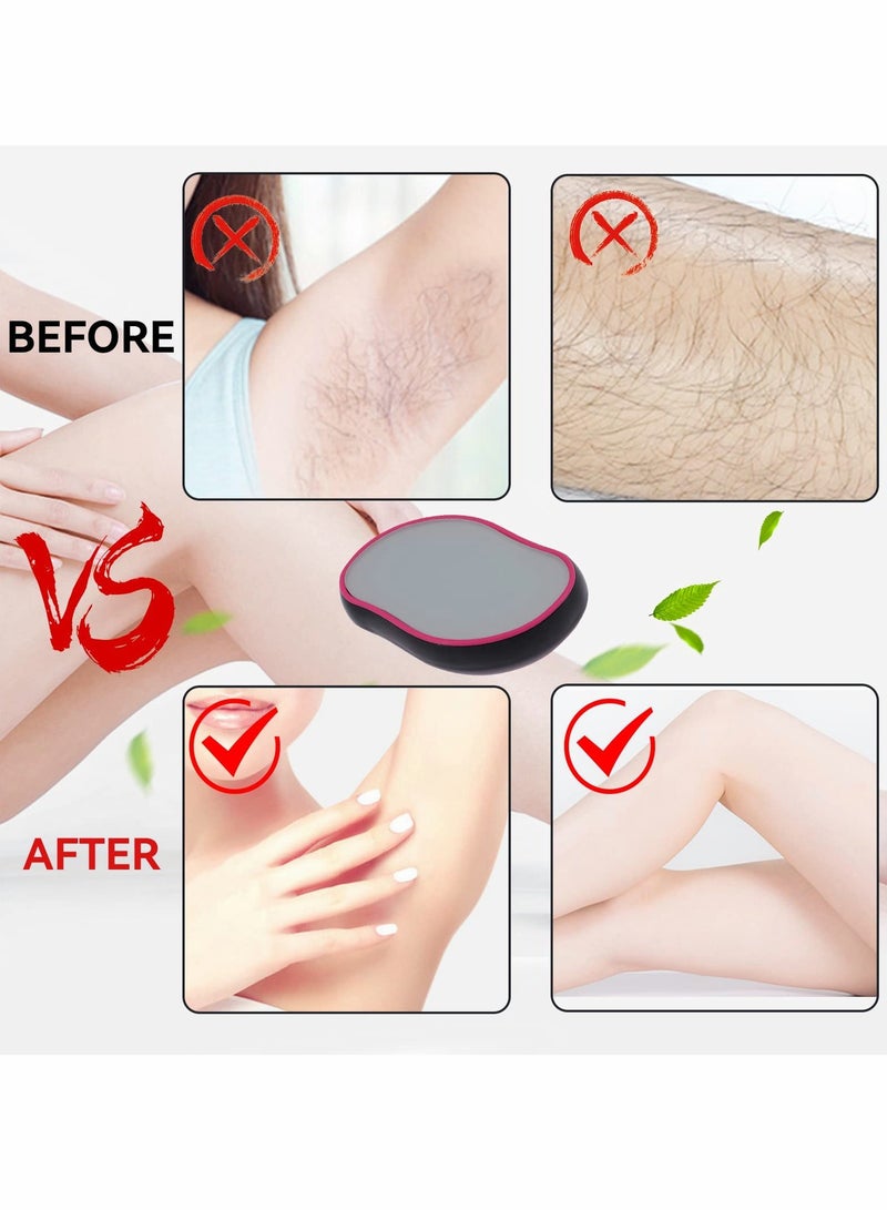 New Bleame Crystal Hair Eraser, Magic Crystal Hair Removal, Painless Hair Removal Tool for Men  Women - Image 2
